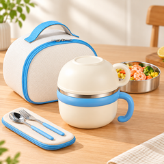 Two-Tier Comfort Lunch Bowl complete set