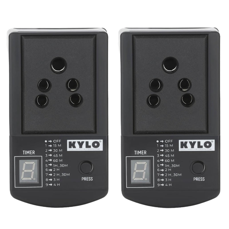 Automatic Cut Off Timer Socket Plug