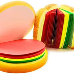 Sandwich & Burger Diary Shape Memo Pads Sticky Notes