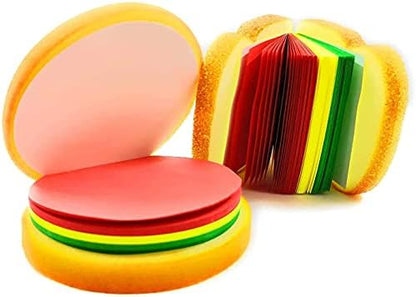 Sandwich & Burger Diary Shape Memo Pads Sticky Notes