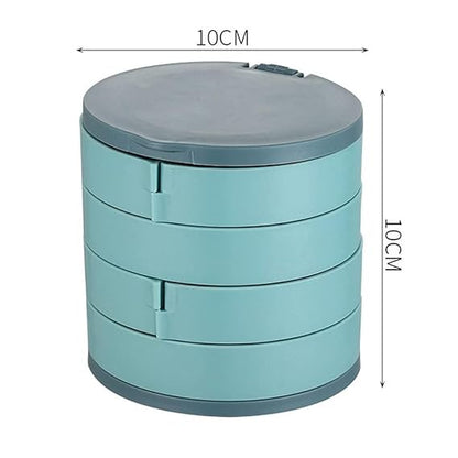 4 Layer Jewellery Storage Box (Multi Colour)