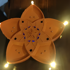 Panchmukhi Water Sensor Diya