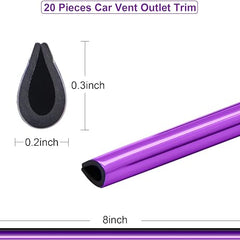 Car air freshener and Car AC vent combo