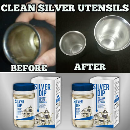 Premium Silver Cleaner - (Pack of 2 Bottle -200ml each)