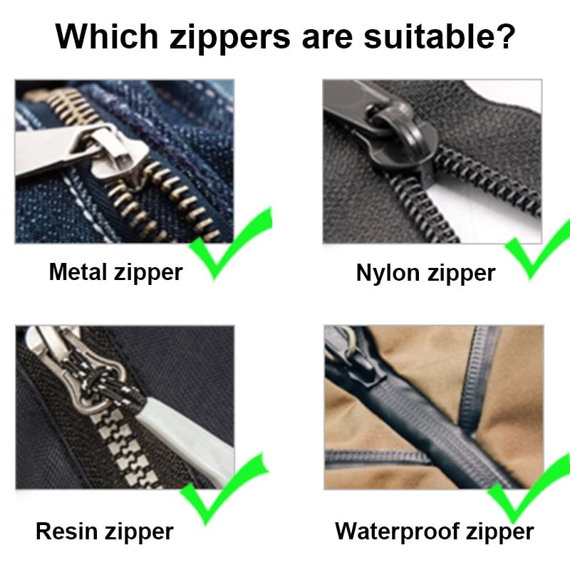 Universal Zipper Repair Kit โ Comfortable handling