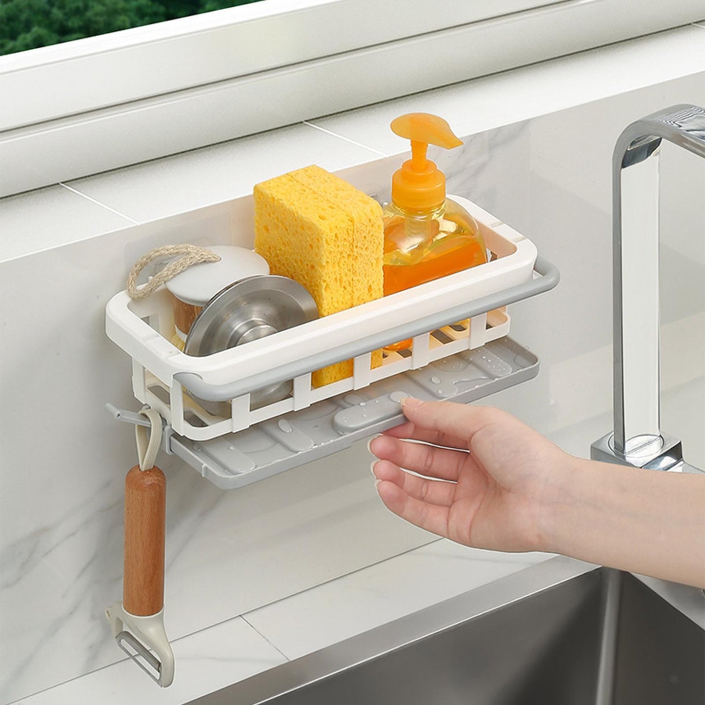 Kitchen Sink Storage Rack