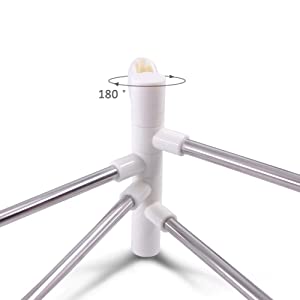 Four Bar Wall-Mounted Towel Hanger