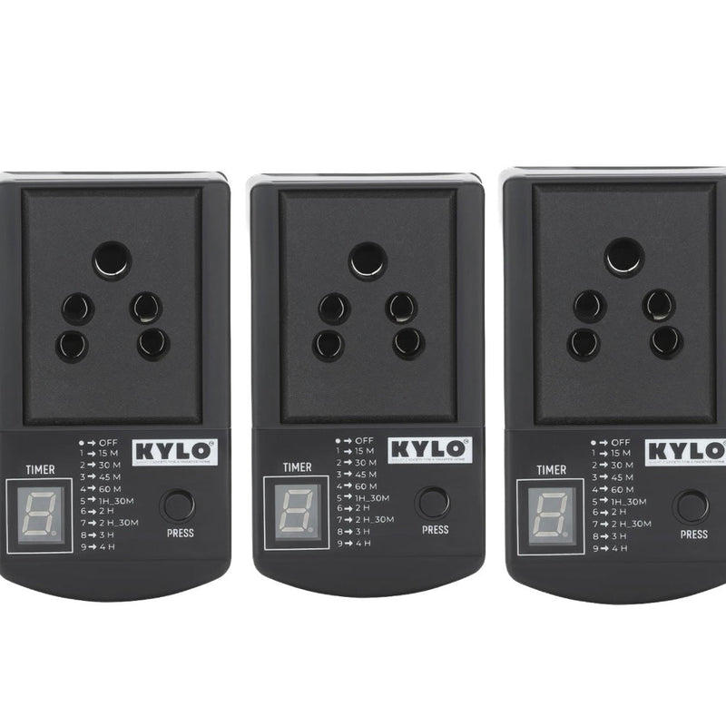 Automatic Cut Off Timer Socket Plug