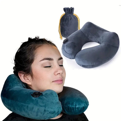 Inflatable Travel Pillow