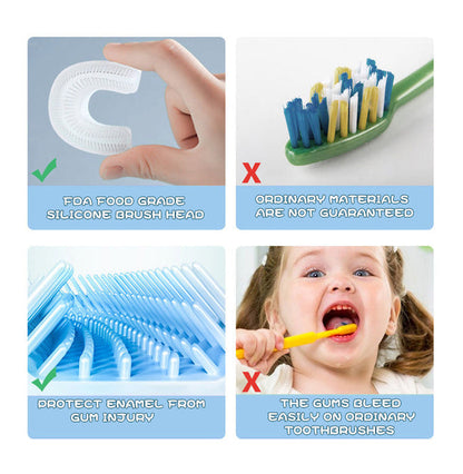 360° Kids U-Shaped Toothbrush