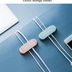 Cable Organizer Plug Holder (MULTICOLOR)