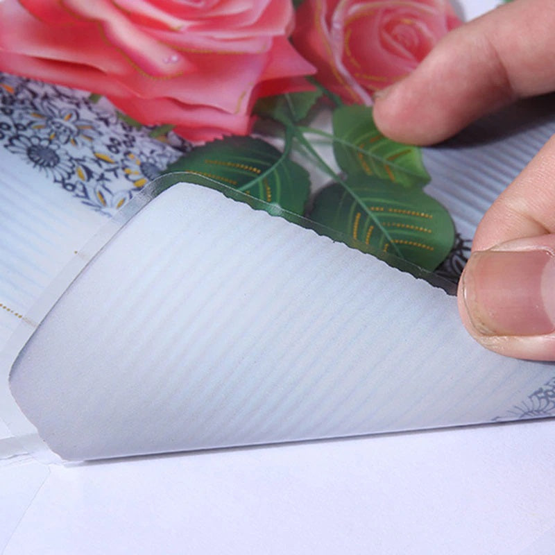 3D HOME FLOWER STICKERS