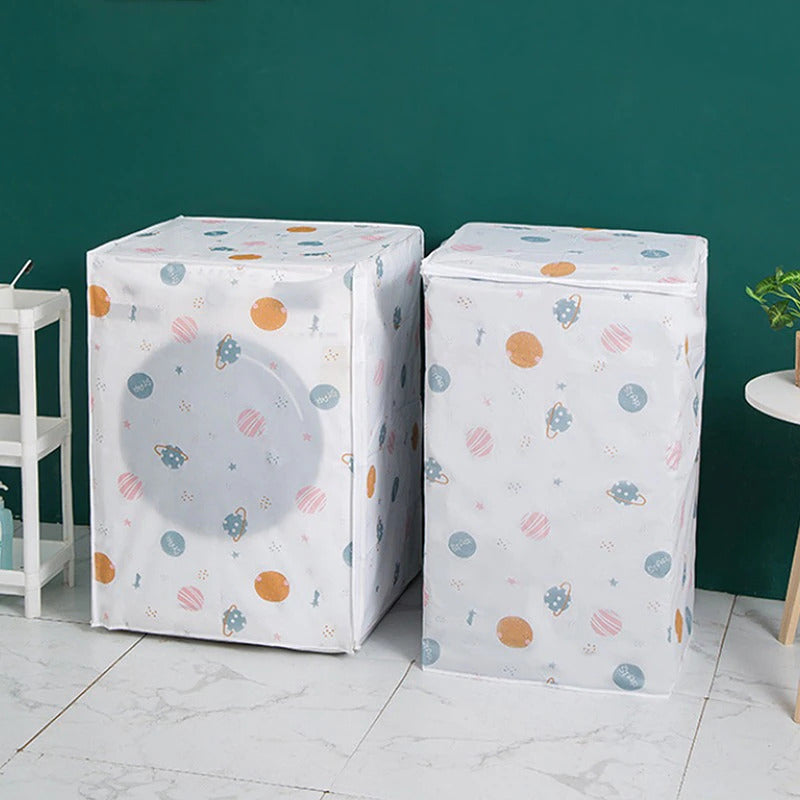 DustFree Washing Machine Cover for 6 kg, 6.5 kg, 7kg & 7.5 kg (Multicolor Design)