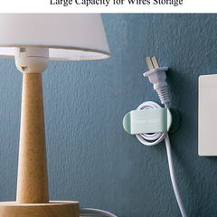 Cable Organizer Plug Holder (MULTICOLOR)