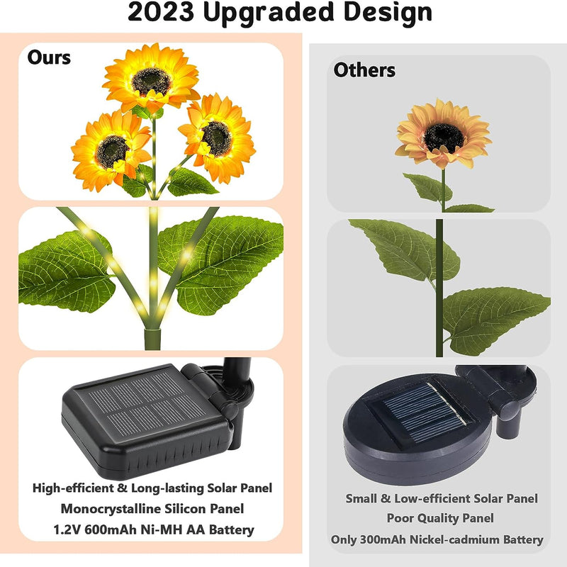 Sunflower Solar Lights