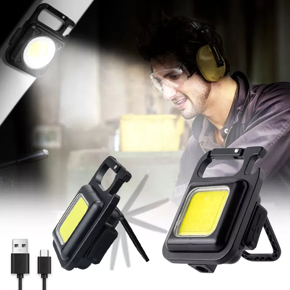 Trustfire Mini2s EDC Mini Torcia A Led Ricaricabile 220Lumen Portachiavi USB Lampada Portatile Torcia 2 Modalà Lanterna Tascabile Impermeabile - Foto 3