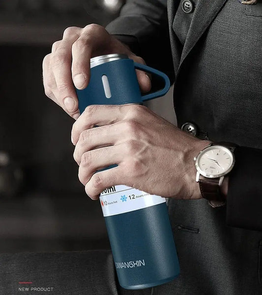 Stainless Steel Vacuum Flask Set
