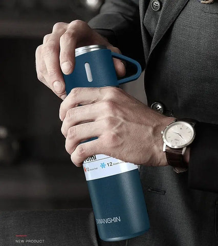 Stainless Steel Vacuum Flask Set