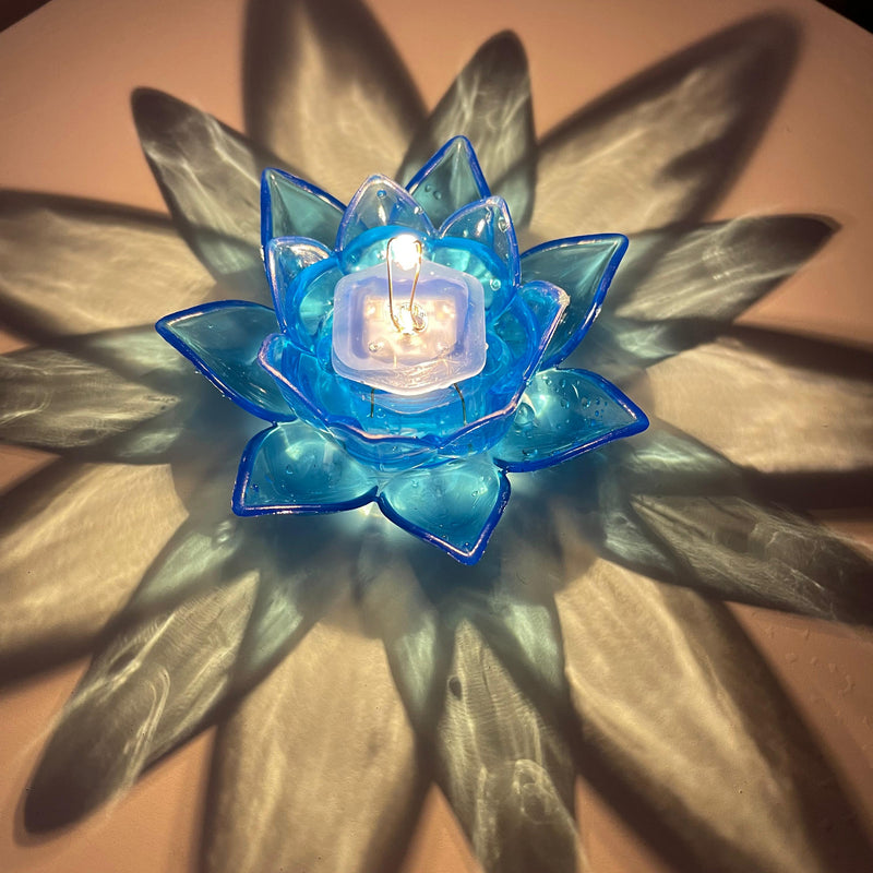 LaksmiDevi Lotus Diya (LED Water Sensor)