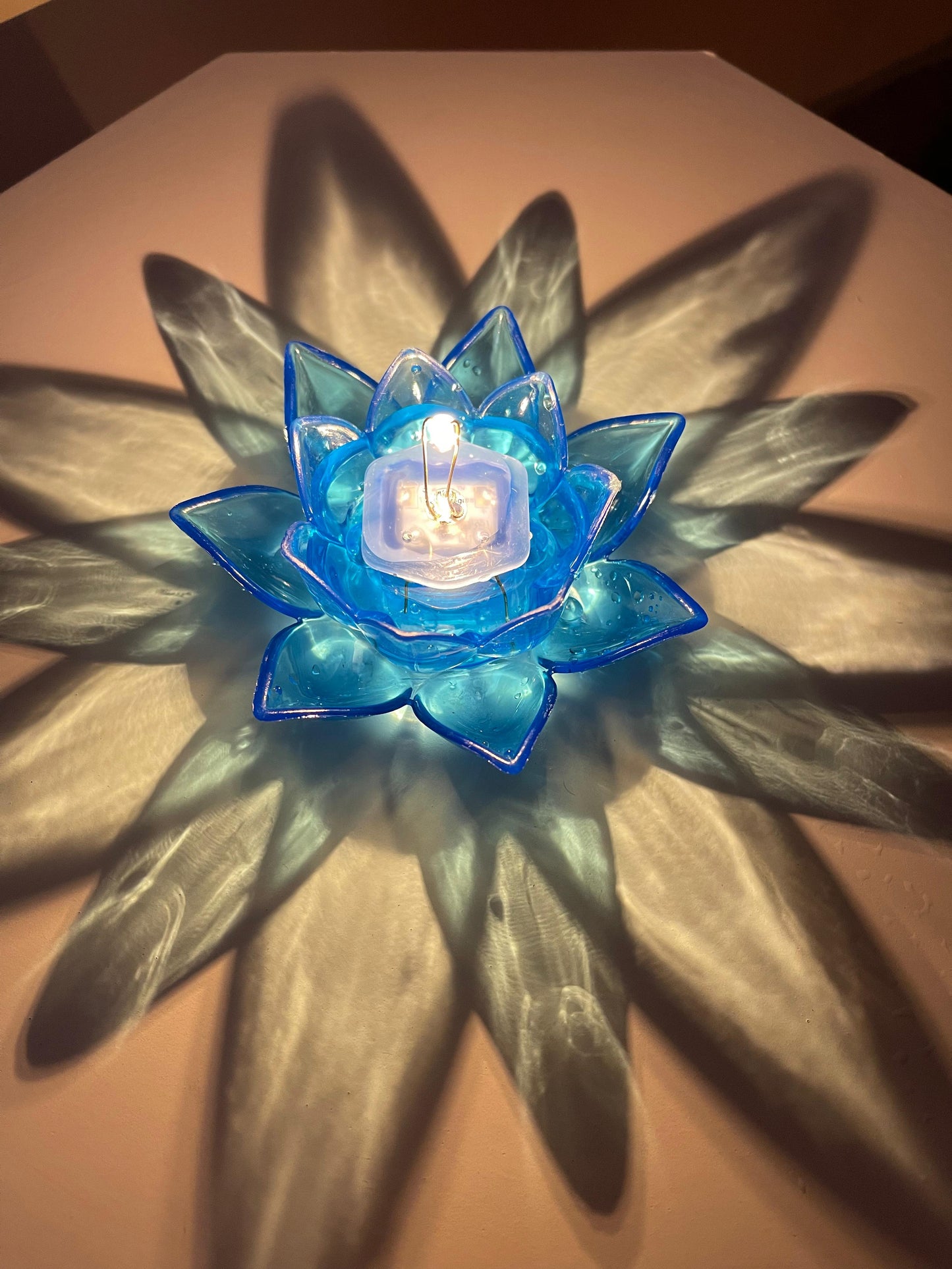 LaksmiDevi Lotus Diya (LED Water Sensor)