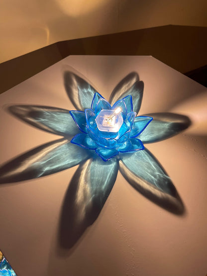 LaksmiDevi Lotus Diya (LED Water Sensor)