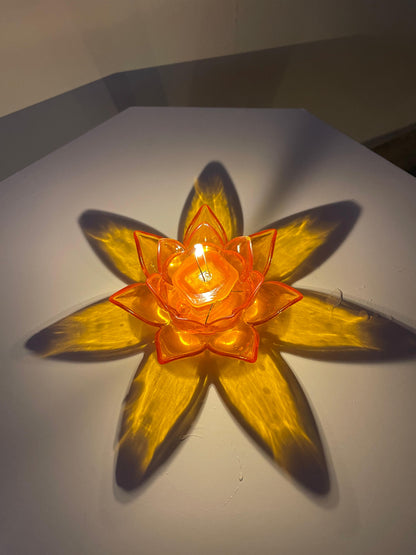 LaksmiDevi Lotus Diya (LED Water Sensor)