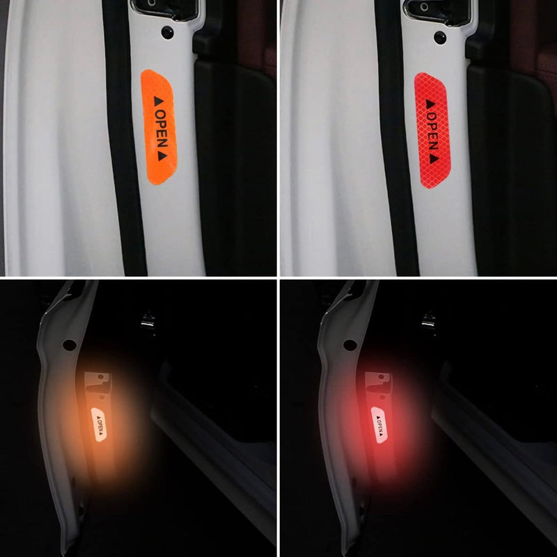 Warning Mirror Sticker Blind Spot Mirror(2pc)+ Warning Sticker(4pc) – Vensaa