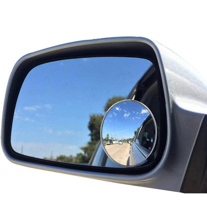 Blind Spot Mirror(2pc)+ Warning Sticker(4pc)