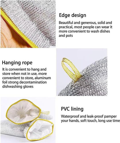 Dish Washing Wire Gloves