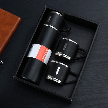 Stainless Steel Vacuum Flask Set