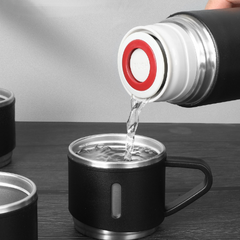 Stainless Steel Vacuum Flask Set